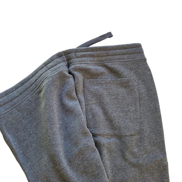 NEW Old Navy Men's Cuffed Gray Sweats with Logo. Size XL, NWT - Picture 3 of 4